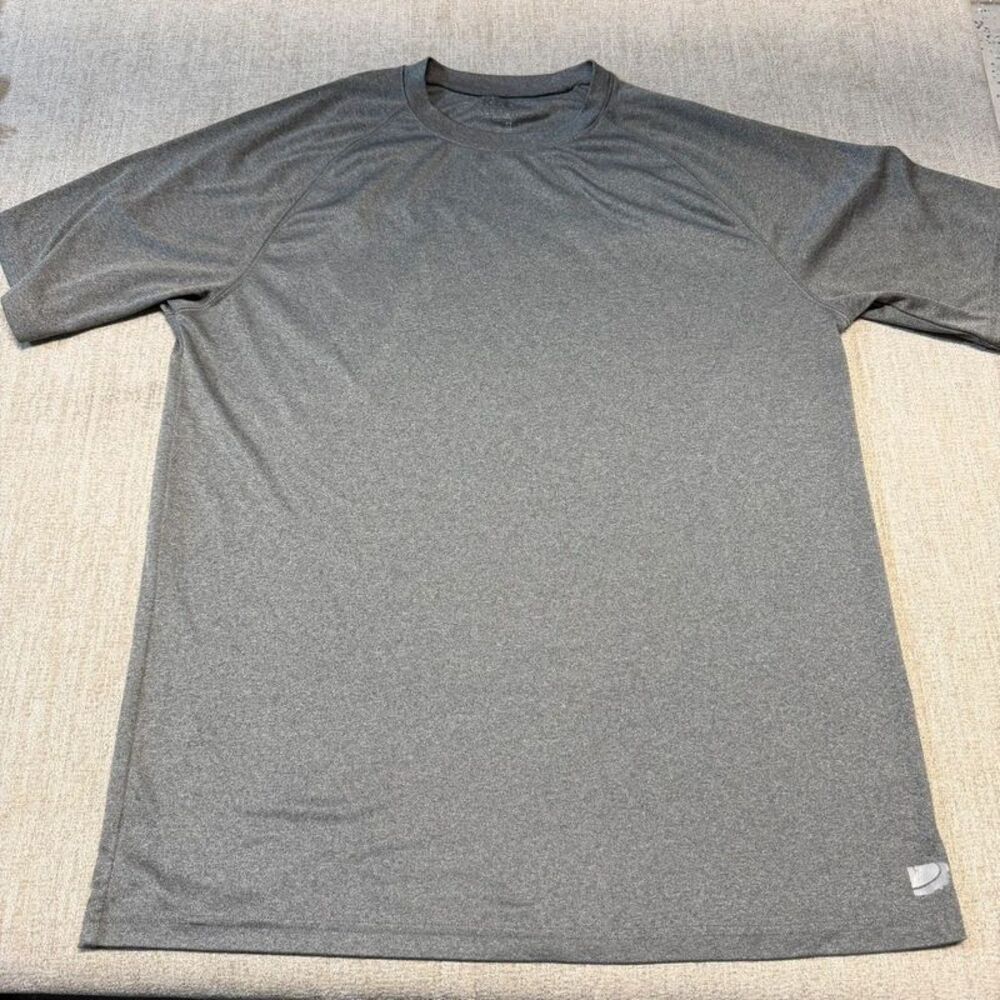 Athletic Works Men's Gray Heather Performance Tee Size Medium
